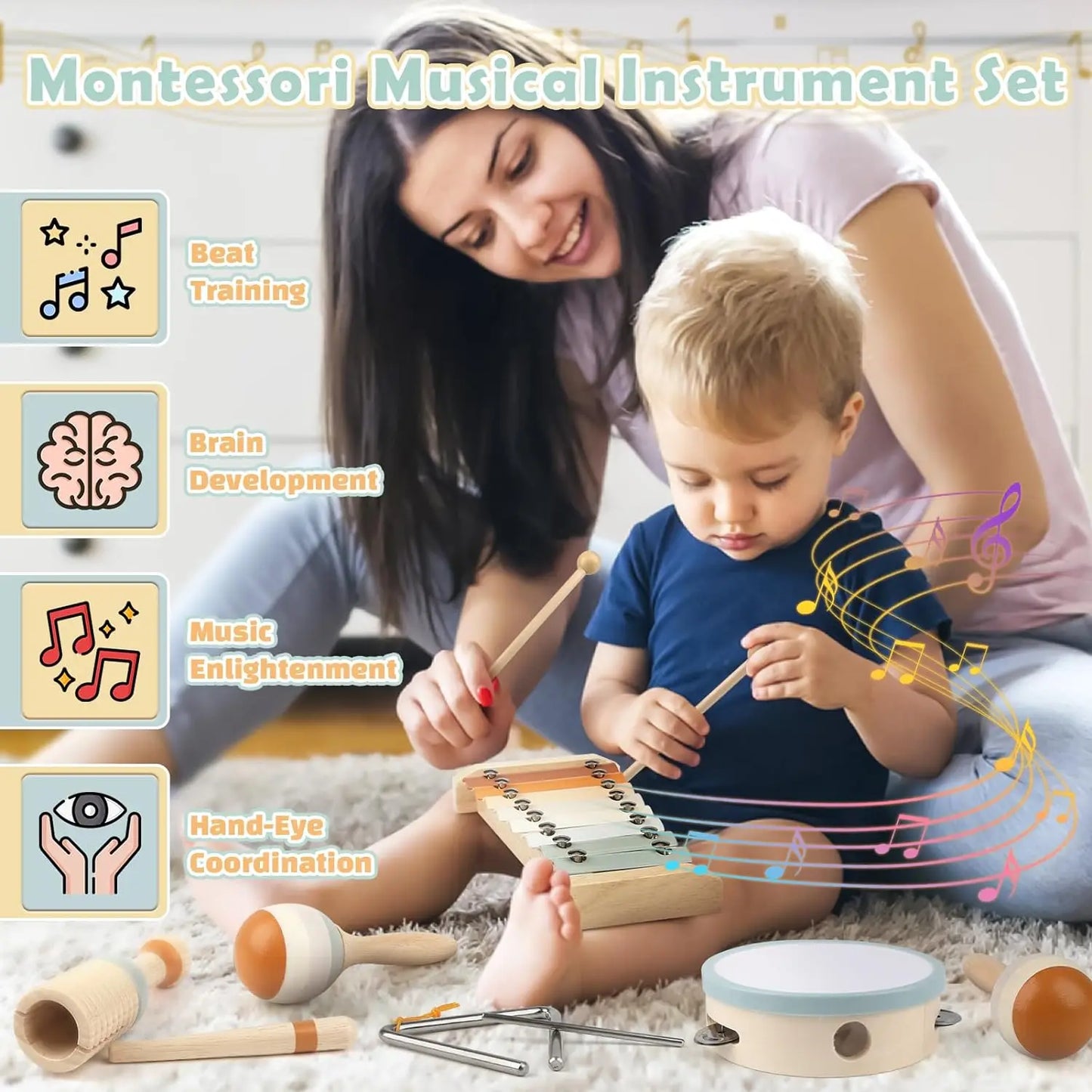 Melody Maker Wooden Toy Set