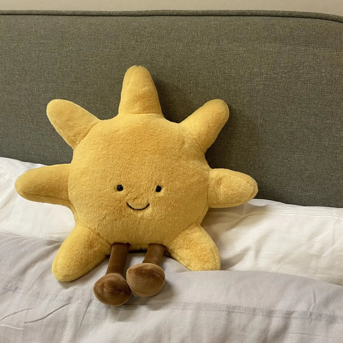 Sunny & Moonlit Smiley Plush Pillows