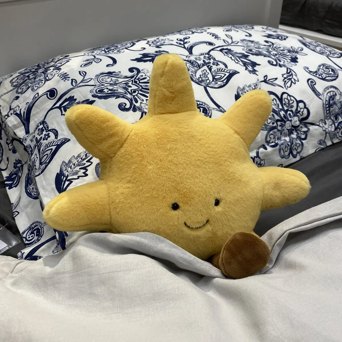 Sunny & Moonlit Smiley Plush Pillows