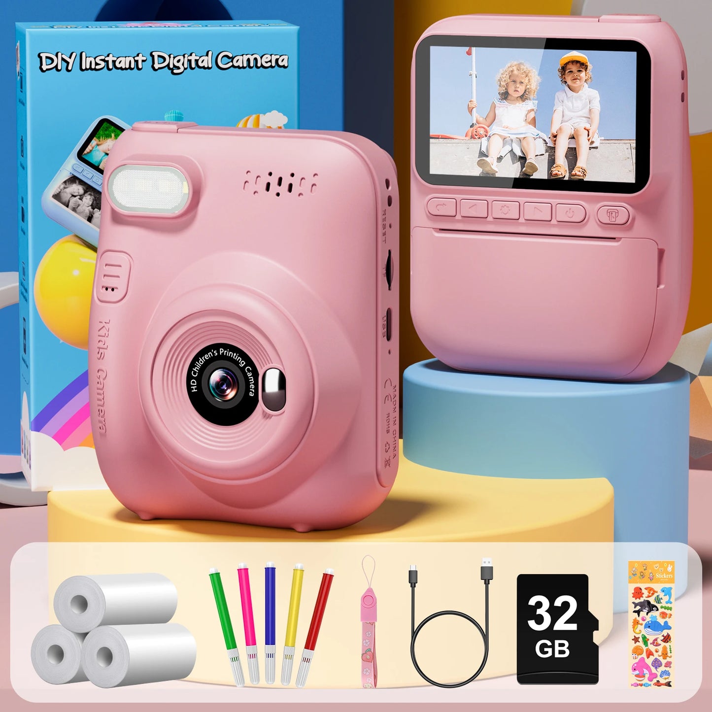 Children's Instant Print Camera