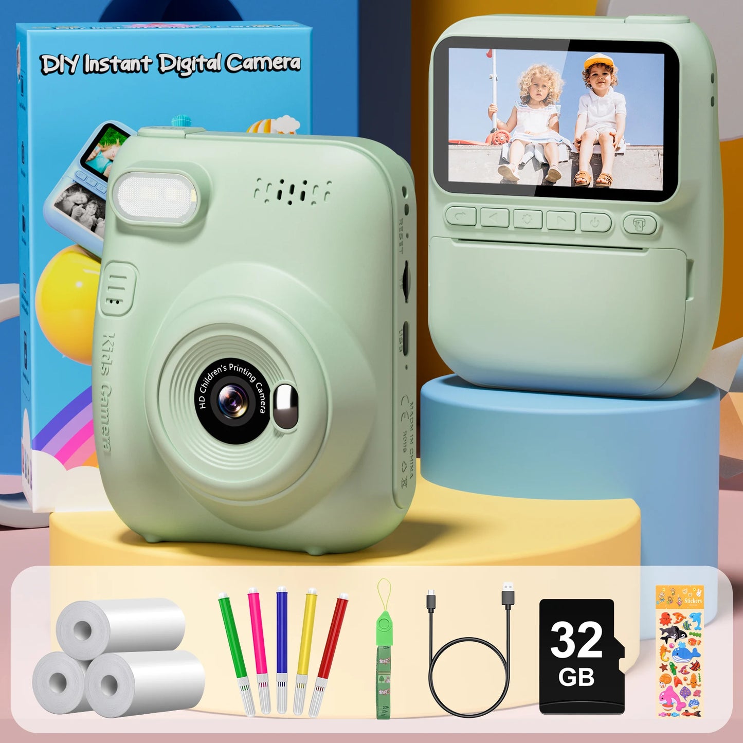 Children's Instant Print Camera