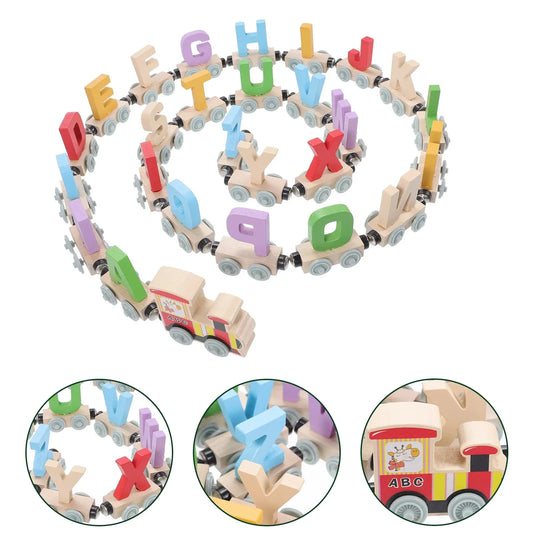 Montessori Alphabet Train Set