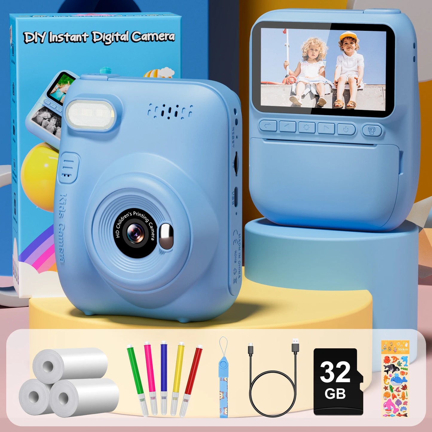 Children's Instant Print Camera